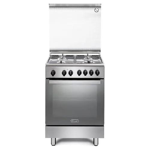 DMX64LSG - Cucina a gas con forno elettrico, 60x60 cm, Inox, Classe energetica A