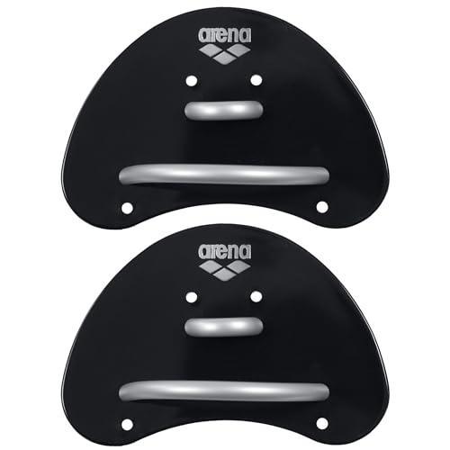 arena Finger Paddle Elite Palette Nuoto per Dita, Accessorio da Allenamento Piscina, Palette Piscina con Cinturini Regolabili, Palmo Scoperto