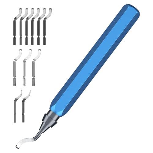 NEUTYPECHIC Sbavatore 3D con 11 lame, 3 modelli, per plastica, alluminio, rame, PVC, acciaio