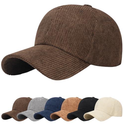 YKDLLF Winter Baseball cap Cappello Baseball Invernali Cappellino in Poliestere Cappellini Berretto da Baseball Invernale Uomo Cappello Invernale Uomo con Fodera