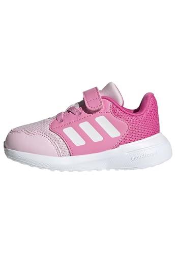 adidas Unisex - Bambini e Ragazzi TENSAUR Run 3.0 Shoes Infants, Clear Pink/Cloud White/Pulse Magenta, 24 EU