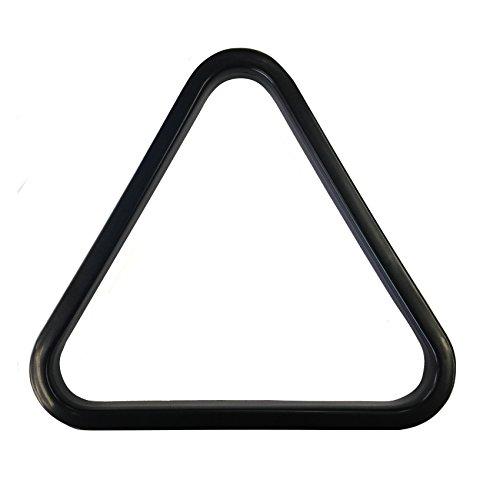 9 Triangolo Pool sfera di plastica nera americana per 57mm palle.