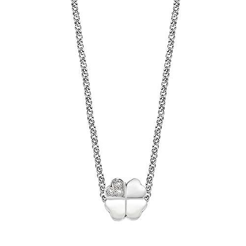 Morellato Collana da donna, Collezione Drops, in acciaio e cristalli - SCZ669