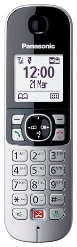 Panasonic KX-TGA685 - Ricevitore portatile (solo dispositivo portatile aggiuntivo, blocco automatico delle chiamate, funzione vivavoce, modalità non disturbata, diverse suonerie, agenda, baby phone)