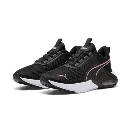 Puma Unisex X-Cell Nova FS Scarpa da Corsa su Strada, Puma Nero Rosa Poised, 43 EU