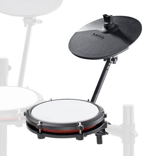 Alesis Drums Nitro Max Expansion Pack - Espansione per kit di batteria Nitro Max con tom pad in mesh, piatto da 10