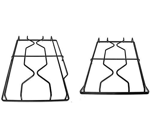 Gecasa griglia per cucina Ariston 2 PZ CM 44, 8 X 28, 3 + 40, 9 X 25, 8 GRIGLIE 4 fuochi P 0256