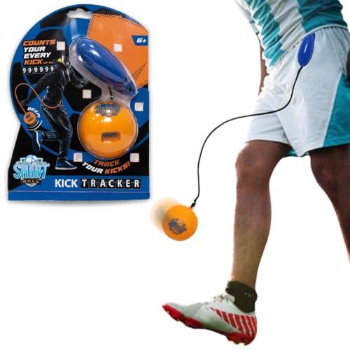 Smart Ball Kick Tracker - Palla Per Conteggio Palleggi, Set Con Corda, Display Led Integrato, Accessori Per Allenamento Calcio, Pallone Da Interno E Esterno, Giochi Preziosi