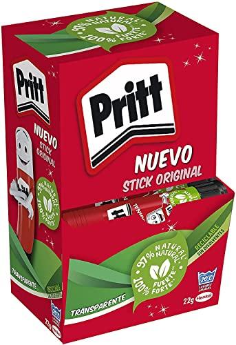 Pritt Colla Stick 15 x 22g, colla per bambini sicura e affidabile, colla Pritt per lavoretti e fai da te, con una tenuta forte per uso scuola e ufficio, 15 stick x 22g