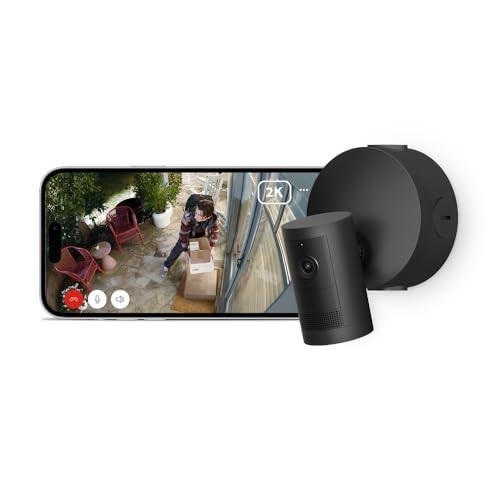 Ring | Nuova Videocamera esterna Plus Power-Over-Ethernet (Outdoor Camera Plus) | Video 2K grandangolare | Alimentazione continua | Prova gratuita di 30 giorni del piano Ring Home