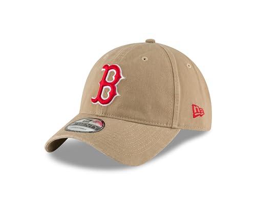 New Era Boston Red Sox MLB Core Classic Marrone 9Twenty Berretto Regolabile