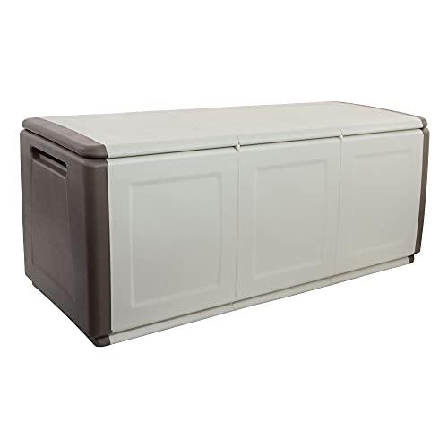 Art Plast Baule portatutto da esterno, in plastica, tortora/ecrú