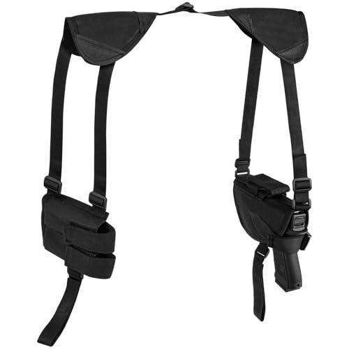 Flintronic Fondina a tracolla per armi nascoste, fondina tattica regolabile per caccia, paintball e cosplay