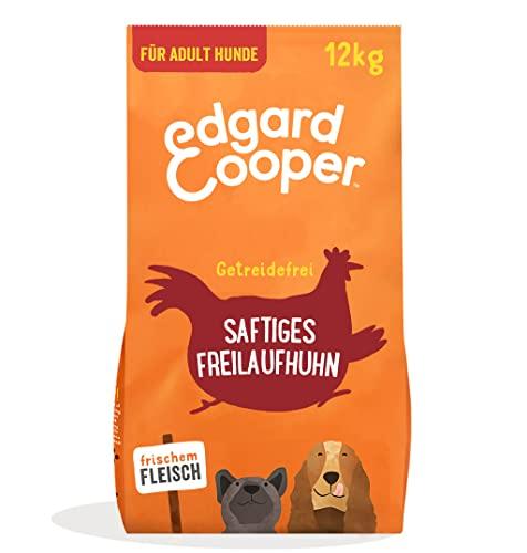 Edgard & Cooper Cibo secco per cani (pollo, 12 kg), senza cereali, ingredienti naturali e carne fresca, pieno di aminoacidi essenziali