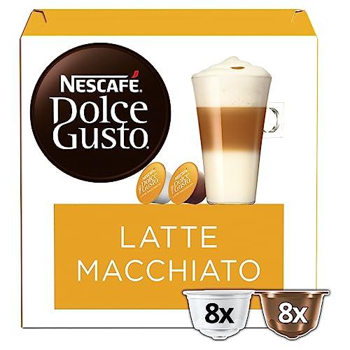 Nescafé Dolce Gusto Latte Macchiato, 16 Capsule (8 Porzioni)