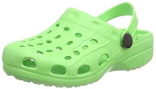 Playshoes Zoccolo In Eva, Sandali Da Bagno Unisex - Bambini e ragazzi, Verdure Verde, 30/31 EU