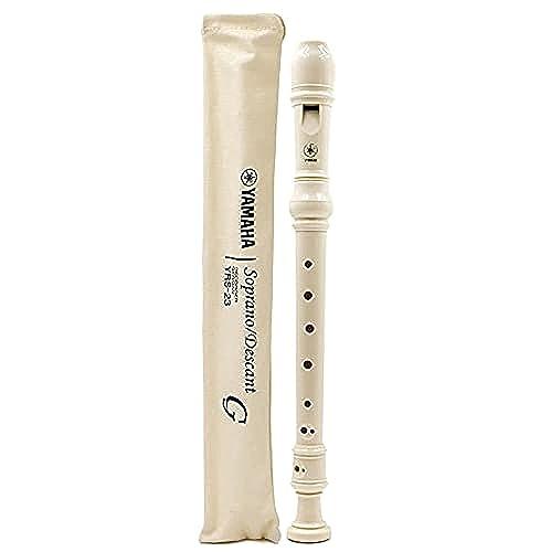 Yamaha Flauto soprano YRS-23, sistema di diteggiatura tedesco in do soprano, miglior regalo per studenti e appassionati di musica