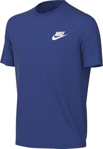 Nike Top K NSW Tee EMB Futura Lbr, Game Royal, FZ5177-480, XL