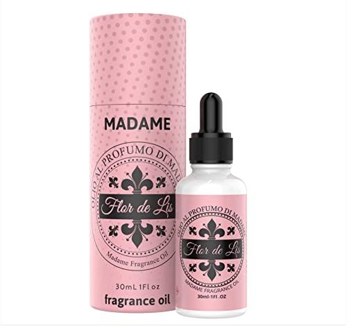 Esclusivo Profumo Per Asciugatrice,Olio Alla Fragranza Di Madame Flor De Lis, Profumatore Per Ambiente,Aromi Essenze Per Diffusori a Bastoncini