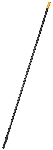 Fiskars Manico, Per scopa da giardino e rastrello Solid di Fiskars, Lunghezza 157,5 cm, Alluminio, Nero/Arancione, Solid, 1014913