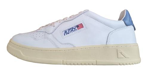 AUTRY Medalist Scarpe Sneakers da Uomo in Pelle LL89 Bianco e Tempesta (Sistema Taglie Calzature EU, Adulto, Numero, Media, 41)