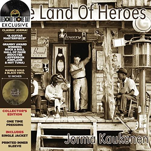 the land of heroes (gold/black vinyl) (rsd 2022)