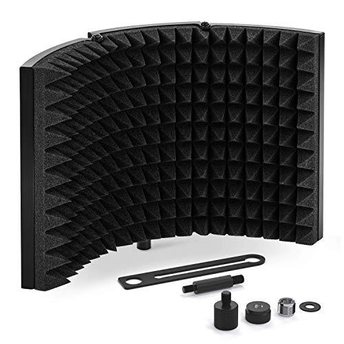 Tonor PC USB Micro con effetto Echo, facile da collegare per laptop/computer Windows/iMac per registrazione/YouTube Podcasting/Skype chat/Streaming Twitch/, nero