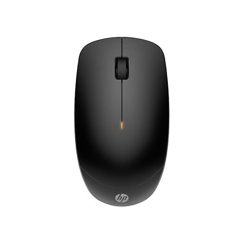 HP 230 Slim Mouse Wireless, Connessione con Dongle USB-A a 2,4 GHz, Multi-dispositivo, Fino a 1600 dpi, Autonomia fino a 18 mesi, Sensore ottico, 3 Pulsanti, Windows 10, 11 e macOS, Nero