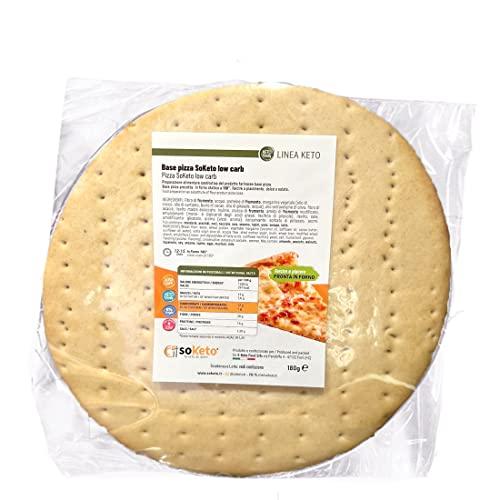 Pizza Keto Low Carb 180 gr - Base tonda per Pizza Cheto Dieta Cheto e Low Carb