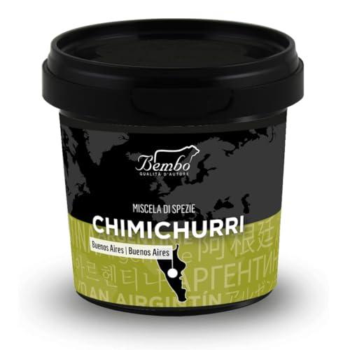 Chimichurri Rub Bembo 50 g - Confezione Anti Spreco - Per Asado, Maminha, Picanha, Pesce e Verdure – Porta il Tuo Barbecue ad un Nuovo Livello - La Miscela Regina del Churrasco - (Chimichurri 50 g)