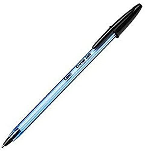 Bic 232528 Penna con Vetro Soft, Nero