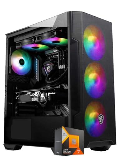 AGM store Pc Gaming RYZEN 7 7800X3D- Scheda video RTX 5060 TI 16GB - RAM 32GB DDR5 5600mhz - Nvme 1TB Pci 4 - Dissipatore a Liquido 240mm - Wifi e Bluetooth -w11
