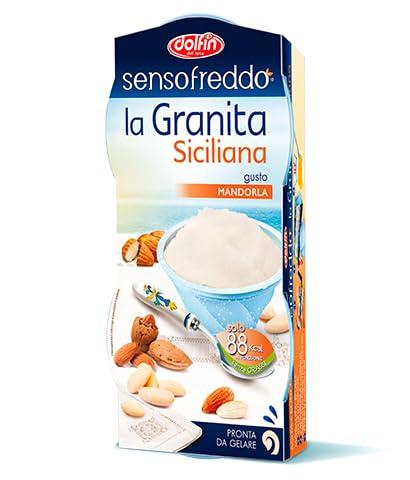 Granita e Sorbetto Siciliani - Senso Freddo Pronti da Gelare - Gusti Assortiti - 6 cfz. da 200 ml