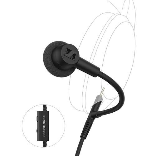 Sennheiser HD 500 BAM, microfono a braccio plug-in per gaming e chiamate, con controlli volume e muto, jack analogico da 3,5 mm, per cuffie HD 560S, HD 505, HD 620S e altri