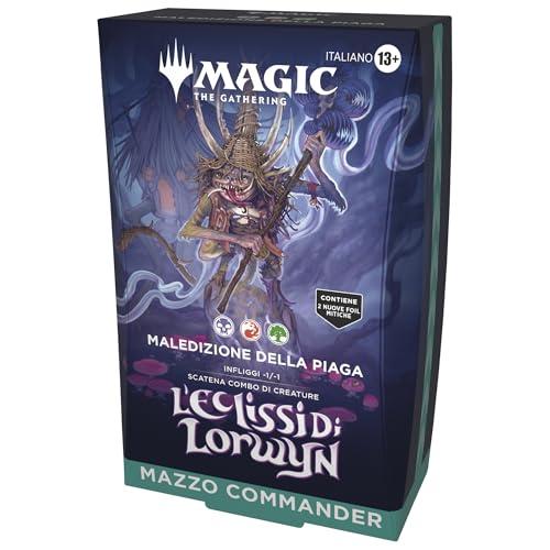 Magic: The Gathering L’eclissi di Lorwyn - Mazzo Commander | Maledizione Della Piaga (Versione Italiana)