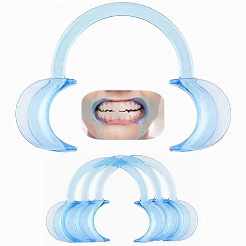 Apribocca Divaricatori,Apri Bocca, Dental C Forma di Plastica Guanciata di Plastica,Apribocca Divaricatori per Forma di C,Dental C Forma Divaricatori Per esame orale,sbiancamento dei denti