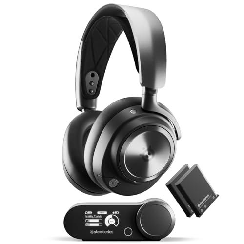 SteelSeries Arctis Nova Pro X - Cuffie da gaming wireless multi-sistema per Xbox - Driver magnetici al neodimio - Cancellazione attiva del rumore- Infinity Power System- Xbox, PC, PS5, Switch, Mobile