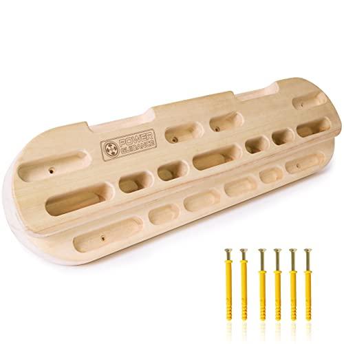 POWER GUIDANCE Tavola da Allenamento Arrampicata Trainingsboard Hangboard Climbing Board Fingerboard per Principianti per l'arrampicata Adatta per Gli Attrezzi da Allenamento Boulder