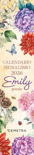 Calendario segnalibro Emily poesie 2026 (5,5 X 24,5 cm)