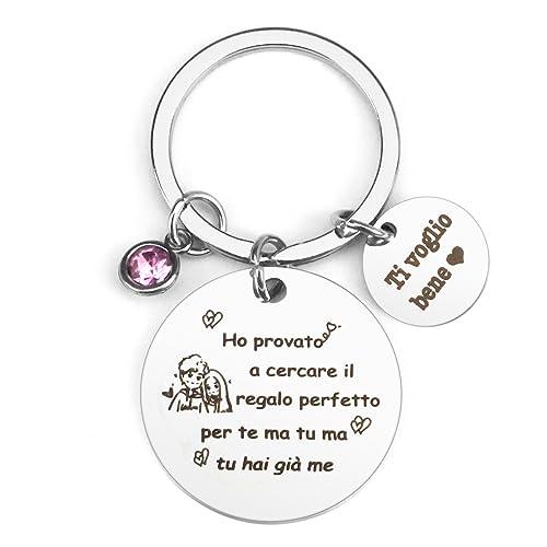 RGHSZ Portachiavi Coppia,Regalo San Valentino per Lui,Regali per Lui,Regali per Lei,Regali San Valentino per Lei,Regalo San Valentino,Regali per Nozze Doro,Regali Di Coppia Natale