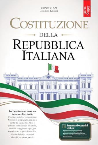 COSTITUZIONE DELLA REPUBBLICA ITALIANA: 6 VOLUMI IN 1 - Testo integrato con lettura guidata. Perfetto per esami, Università e Concorsi Pubblici: Mappe, Tabelle e Metodo di Ripasso +RISORSE DIGITALI