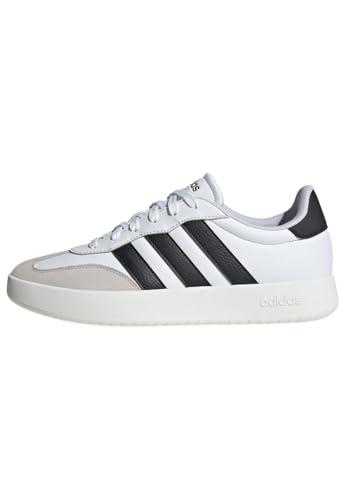 Adidas Uomo BARREDA Shoes, Cloud White/Core Black/Grey One, 42 EU