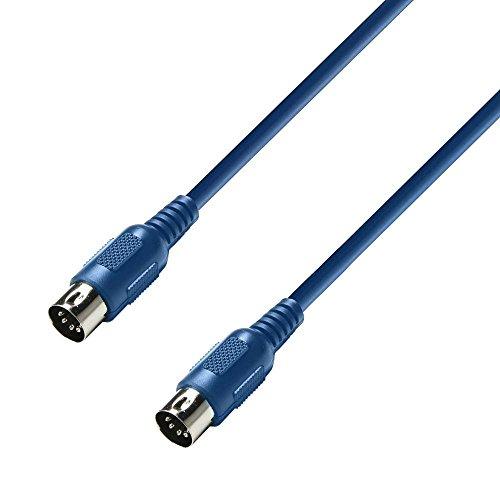 Adam Hall Cables 3 STAR MIDI 0300 BLU - Cavo MIDI 3 m blu