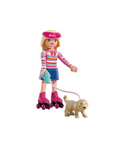 PLAYMOBIL | Barbie™ Malibu | Set di pattini con Barbie™, il cucciolo Taffy e scarpe convertibili | Per bambini a partire dai 4 anni | 72126 Provide your feedback on BizChat