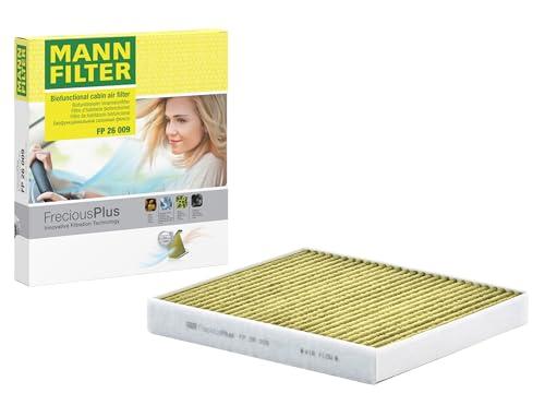 MANN-FILTER FP 26 009 Filtro aria cabina - FreciousPlus Filtro Antipolline Biofunzionale - per Autovetture + veicoli commeriali