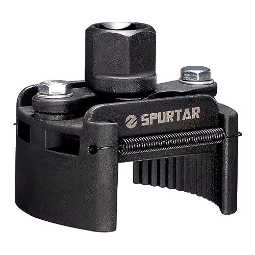 Spurtar Chiave Filtro Olio Auto 60-80 mm, Strumento di Rimozione del Filtro dell'olio, Universale, Perfetto per Filtri di Cambio dell'olio di Piccole e Medie Dimensioni
