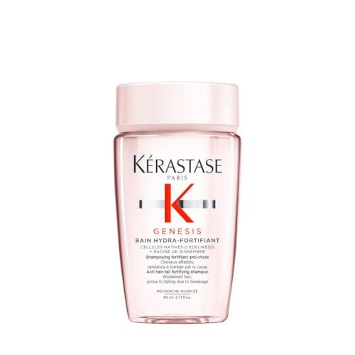 Kérastase, Genesis, Shampoo Anti-Caduta & Anti-Rottura Anti-Caduta & Anti-Rottura, Rinforzante & Anti-Caduta, Per Capelli Fini & Fragili, Formato Mini,80 ml