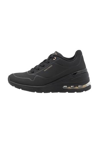 Skechers Million Air - Elevated Air, Scarpe da Ginnastica Donna, Nero, 38 EU