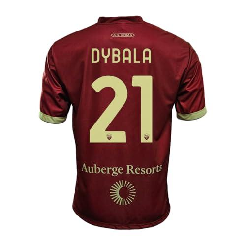 AS Roma Maglia Replica Ufficiale, Dybala, Rossa Home, L