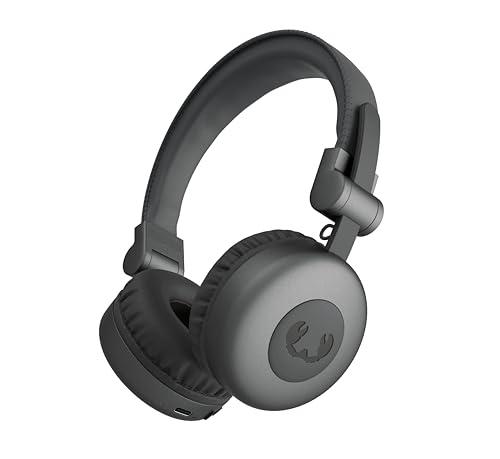 Fresh 'n Rebel Code Core, Cuffie Bluetooth senza fili, sull'orecchio, 30 ore di autonomia, con microfono e assistente vocale, controllo del volume e tasti play/pause, pieghevoli (Storm Grey)